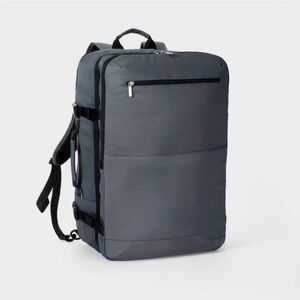 Open Story 45L Travel Backpack Luggage Grey Laptop Bag Softshell Unisex